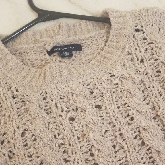 Small fawn-coloured knit sweater - Picture 2 of 3